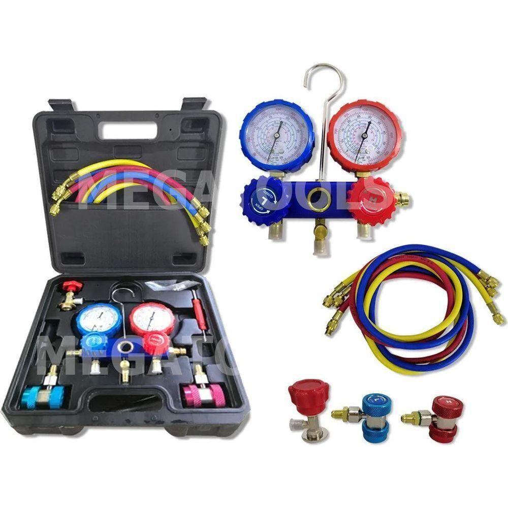 Megatools R134 Manifold Gauge Set Tester - KHM Megatools Corp. Megatools R134 Manifold Gauge Set Tester - KHM Megatools Corp.